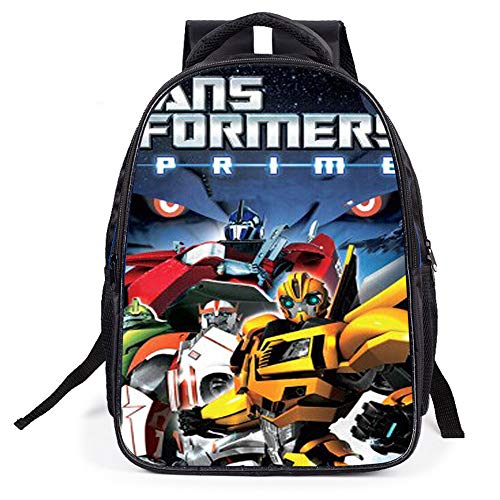 LPMAW Mochila para Niños  Impresa Transformers  Bolsa Unisex para Computadora De Gran