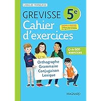 Cahier Grevisse - Français - 5e - Edition 2021