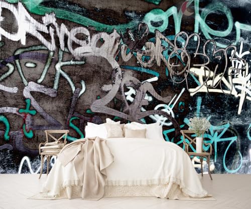 Graffiti Peel and Stick Wallpaper Abstract Art Wall murals for