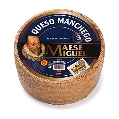Spanish Manchego Semicurado Sheep's Milk Cheese Cover