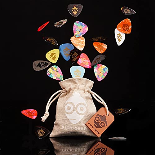 Pick Geek Médiators Assortis Pics | 51 Pics (Plectrums) de Qualité Supérieure pour votre Guitare Électrique, Acoustique… - Les Beatles, Paul McCartney, John Lennon, RIngo Starr, George Harrison Pick Geek Médiators Assortis Pics | 51 Pics (Plectrums) de Qualité Supérieure pour votre Guitare Électrique, Acoustique… – Image 8