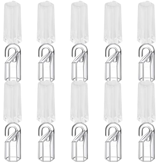 VILLCASE 1 Juego De Ganchos De Repuesto para Ventanas Cortina Persiana Interior Giratoria Varilla De Accesorios Persianas Ciegas De Fijación para Tapas Partes Conector De Varita