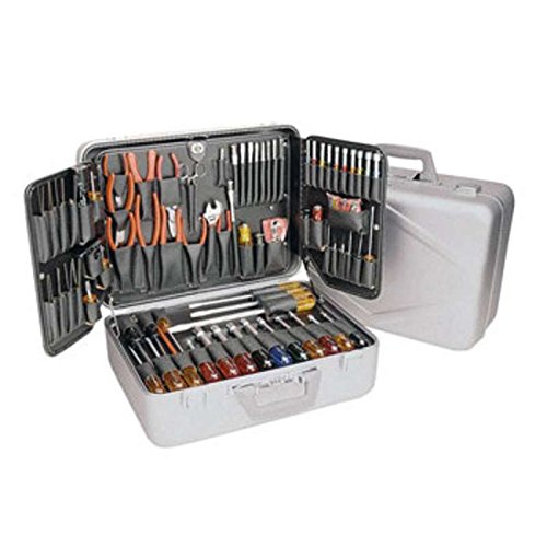 Conjunto de herramientas, 86 piezas, con caja de aluminio