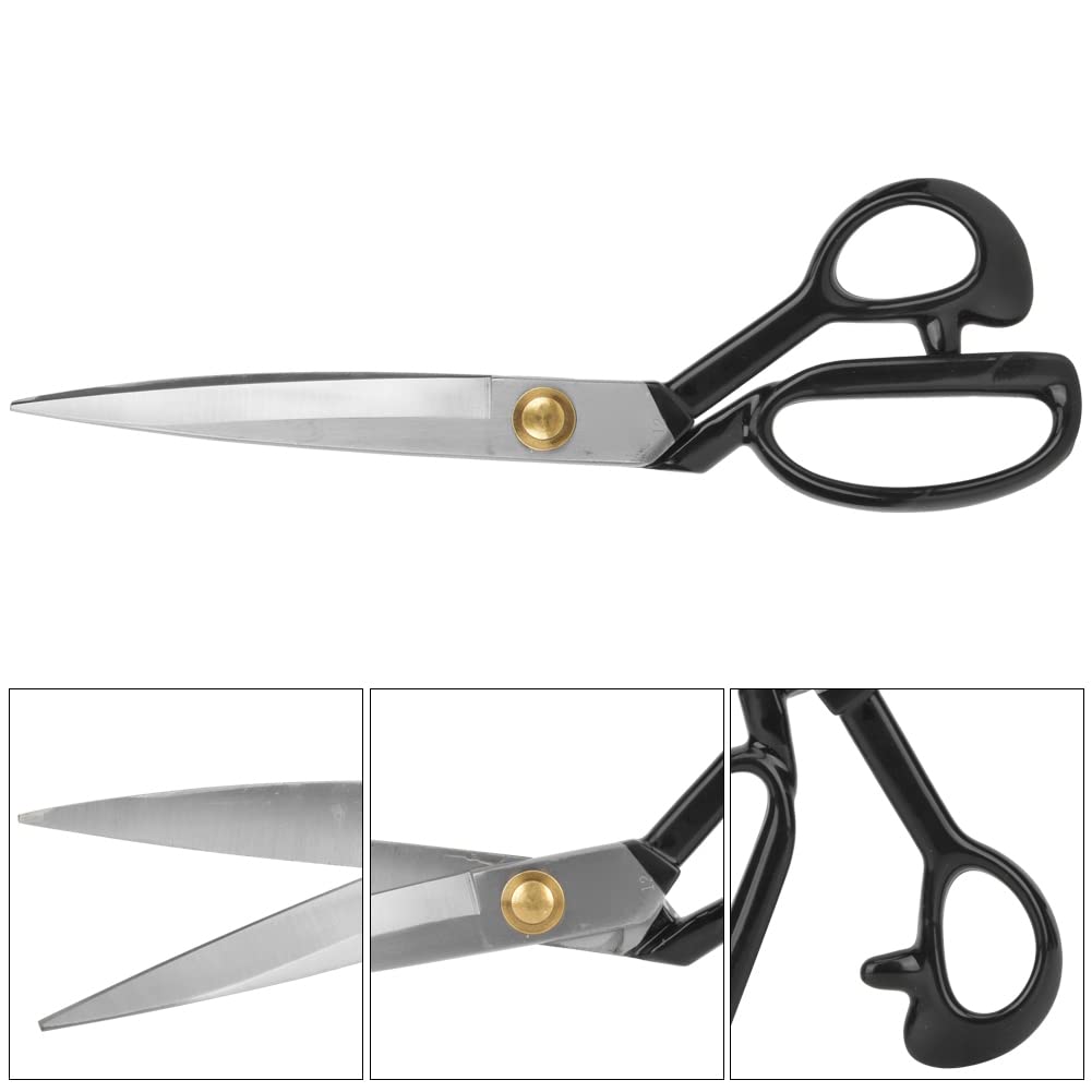 Forbici da Cucito Pesanti, Forbici per Tessuto, Forbici da Sarto Professionali, Forbici per Piccole Artigianali in Acciaio Inossidabile per Artisti di Sartoria (12 inches)