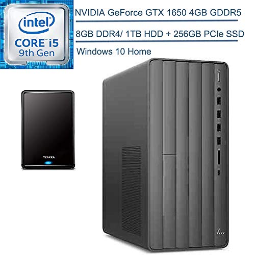 2020 HP Envy TE01 Desktop Computer/ 9th Gen Intel Hexa-Core i5-9400 up to
