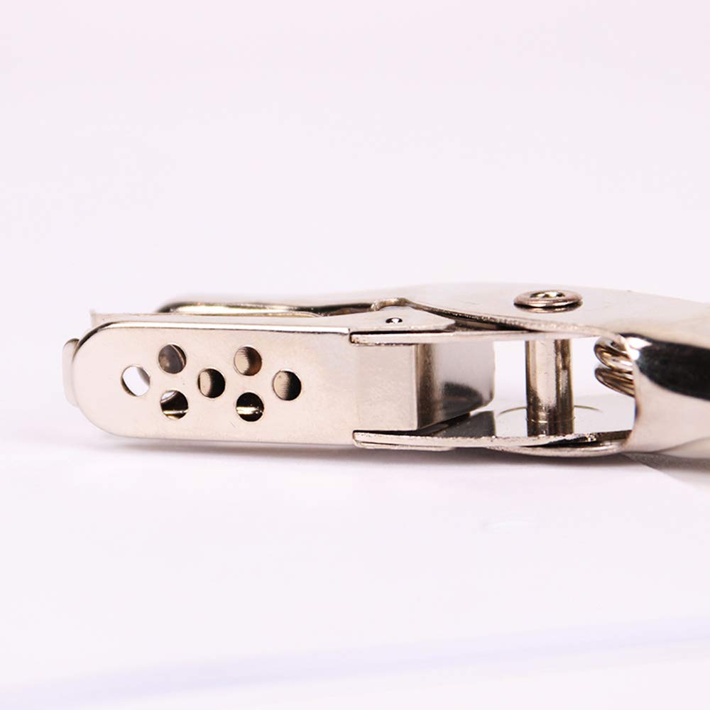 Perforatrice A Foro Singolo Da 6mm - Per Carta, Cartoncino E PVC, Capacità 20 Fogli, Design Compatto - Foto 10