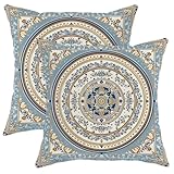 Facile à remplacer : cette housse de coussin a une fermeture éclair invisible super longue qui améliore l'apparence et permet une insertion et un retrait faciles.