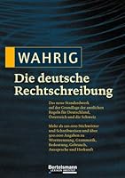 Wahrig Die Deutsche Rechtschreibung 3577101008 Book Cover
