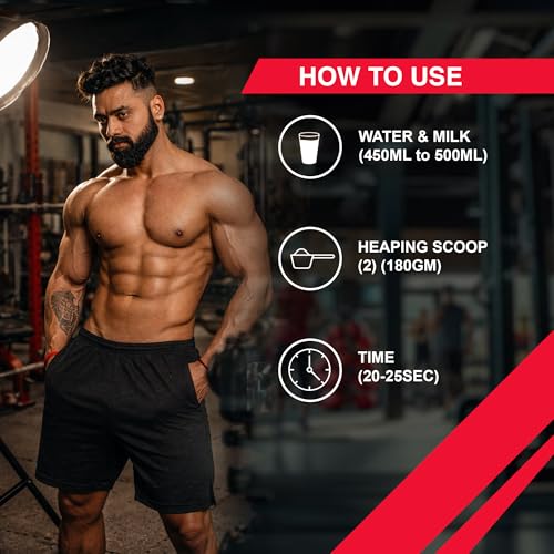 Image of Anabolic Mass Gainer, 2kg, Irish Chocolate | High Protein Carbs, With Creatine, BCAA & Glutamine, Digestive Enzymes, For Muscle Gain & Fast Growth