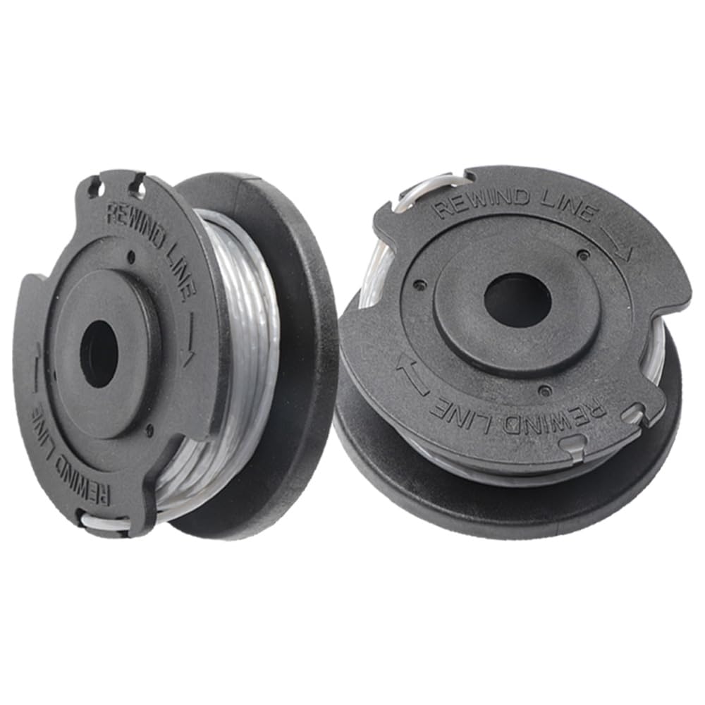 2PCS Bosch Strimmer Spool Replacement Kit - Compatible with Art 23/26 SL & EasyGrassCut 18-260 - Includes 2 Spools
