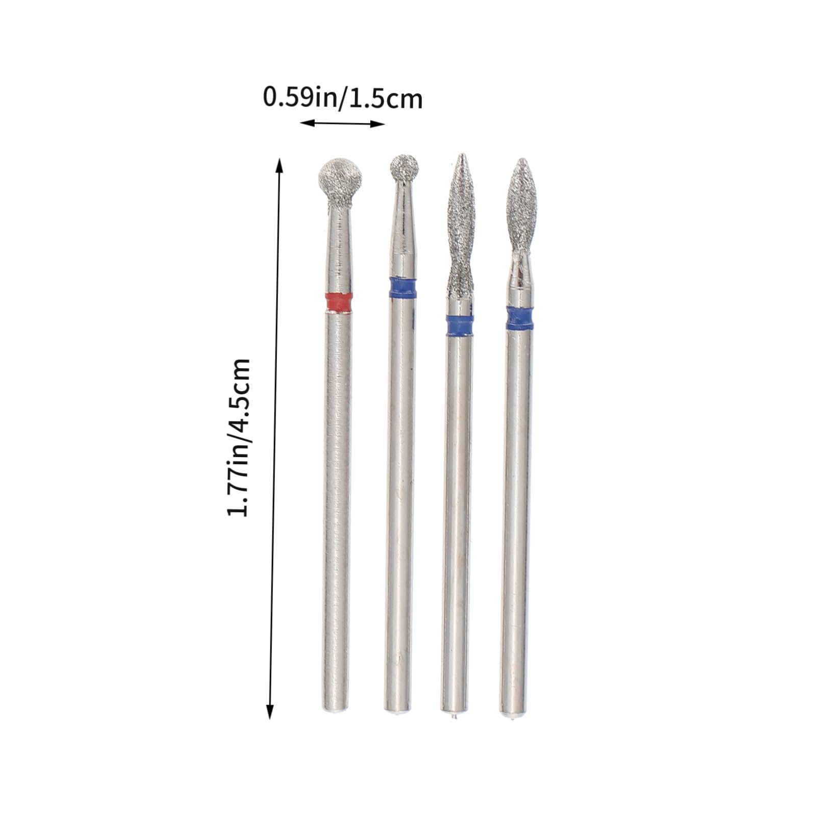 minkissy 16piezas Brocas De Lijado Para Uñas Herramientas De Pulido y Eliminación De Cutículas Accesorios Profesionales Para Manicura Set Multifuncional De Tungsteno Para Salones y Uso