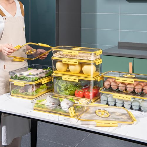 Caja de pan con grabación de tiempo y contenedor hermético con alfombrilla para cocina 3
