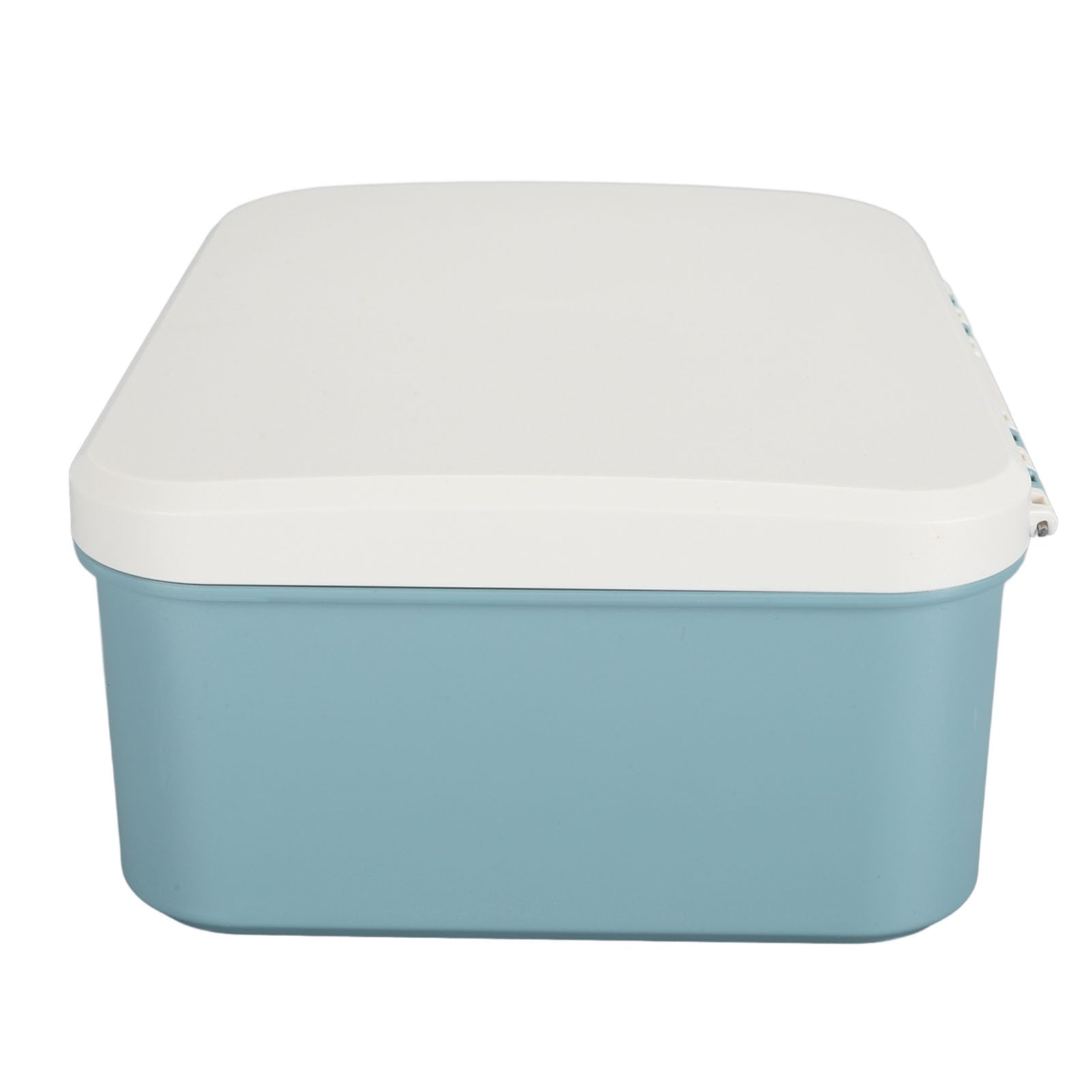 Ejoyous Scatola Portaoggetti con Serratura da 9 Litri, Materiale ABS, Organizer per Documenti Protetto da Password, Design Spazioso e Suddiviso per l'archiviazione di File in Ufficio a Casa (BLUE)