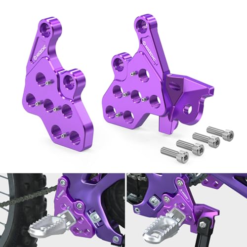 Repose-pieds Surron violet pour vos sorties enduro et cross