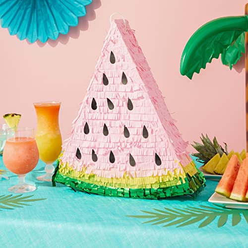 Watermelon Pinata For Kids Birthday, One In A Melon Party Decorations For Summer, Baby Shower Centerpieces For Girls And Boys, Fruit Theme (Small, 17X14.5X3 Inches) #TOP2