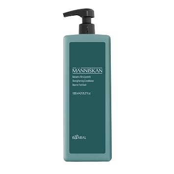 Kaaral Manniskan Strengthening Hair Conditioner, 1000ml - Hydrate and Fortify with Red Sandalwood and Olive Oil