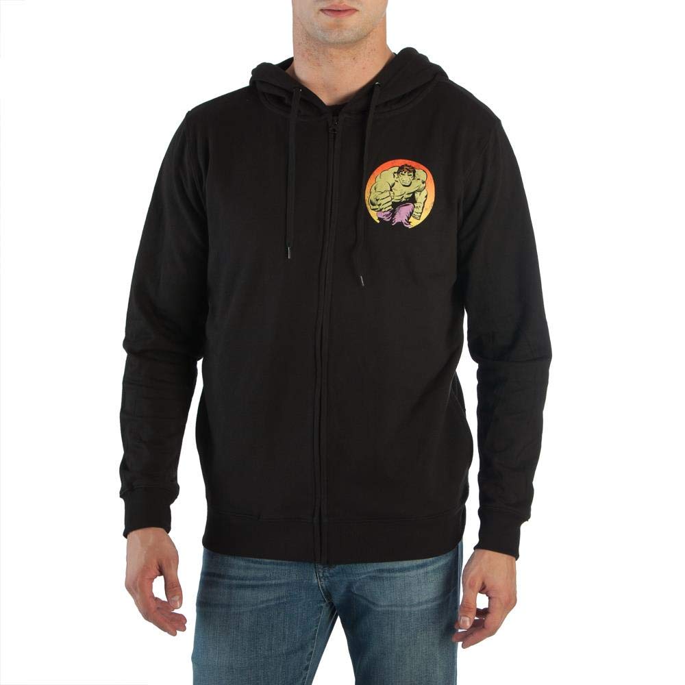 Bioworld Incredible Hulk Packaged Hoodie Hulk Apparel Incredible Hulk Apparel Hulk Packaged Hoodie