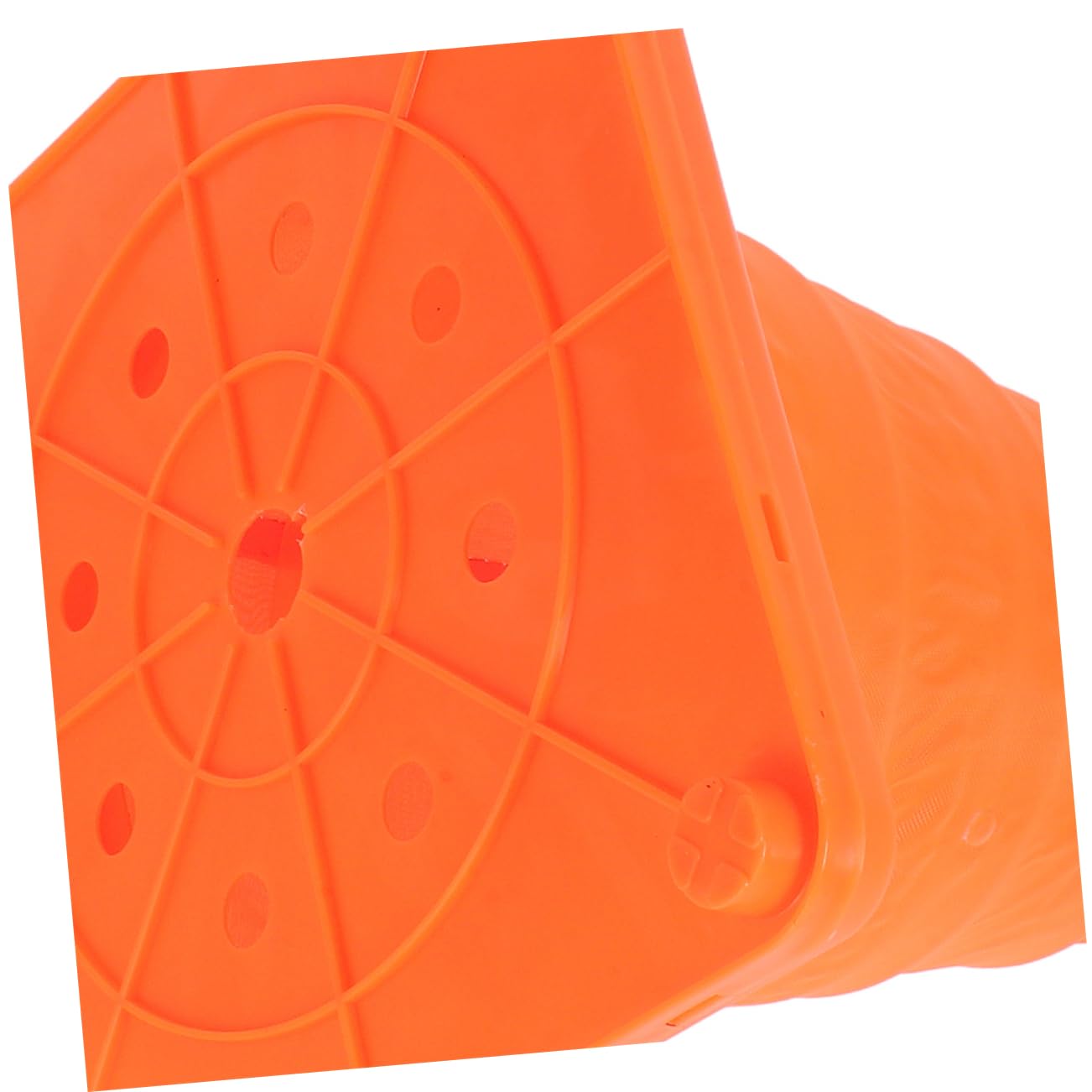 Cabilock Cono De Tráfico Telescópico Collar Reflectante Cono De Seguridad Reflectante Plegable Para Señalización De Aparcamiento y Emergencias De Tráfico