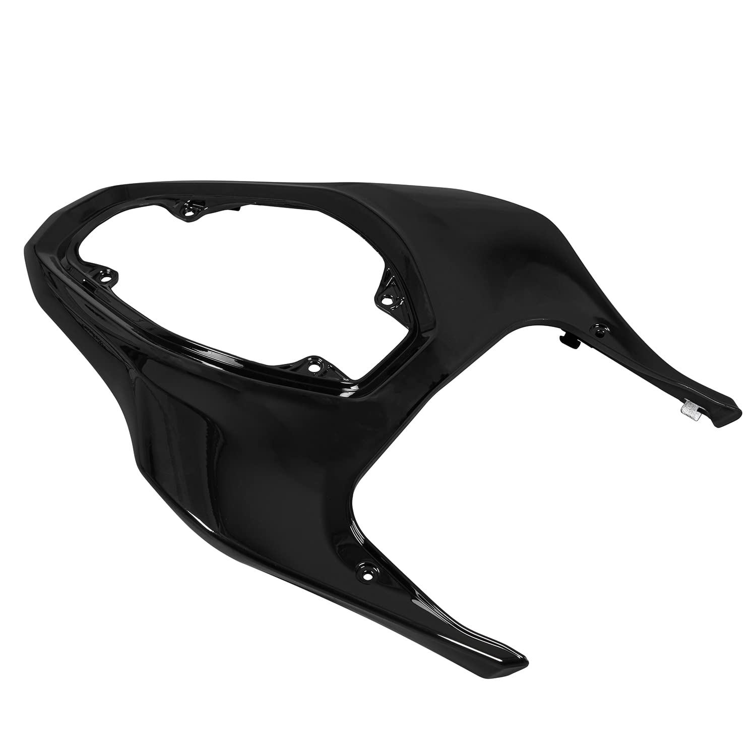 Cubierta embellecedora de carenado Superior para Asiento Trasero de Motocicleta para Z900, Cubierta de Panel de Marco de Asiento, Compatible con Ka-wasaki Z 900 Z-900 17-24 (Negro)