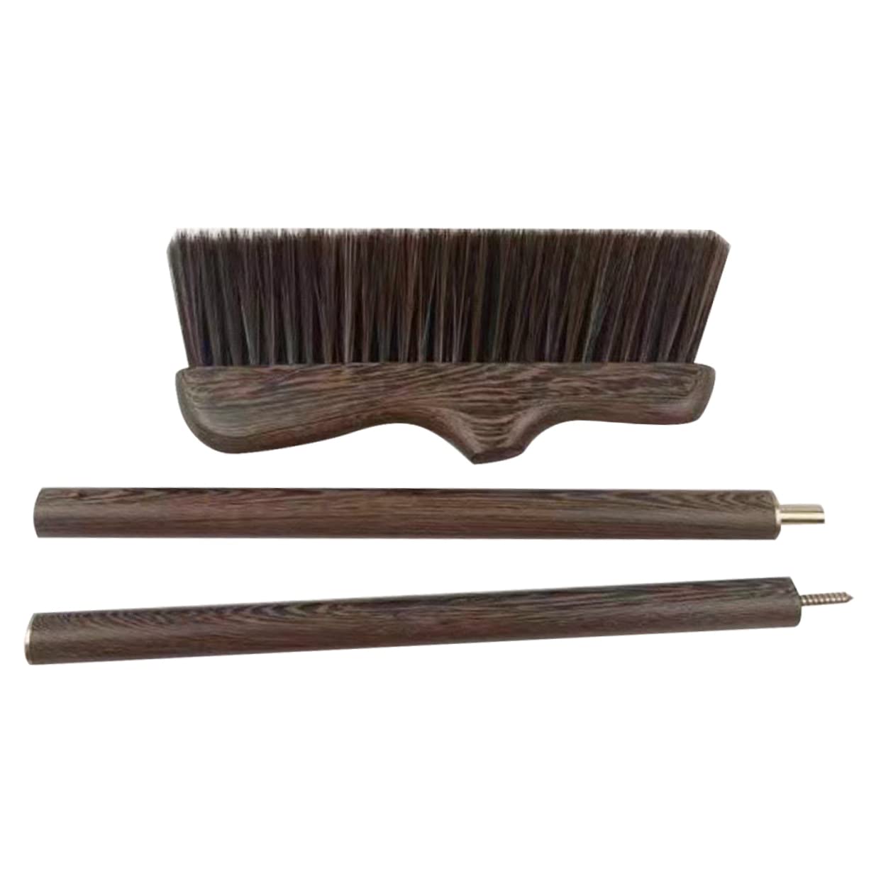 GOOHOCHY Long Handle Soft Bristle Broom for Efficient Indoor Cleaning Lightweight and Portable Garbage Sweeping Tool for Home and Office