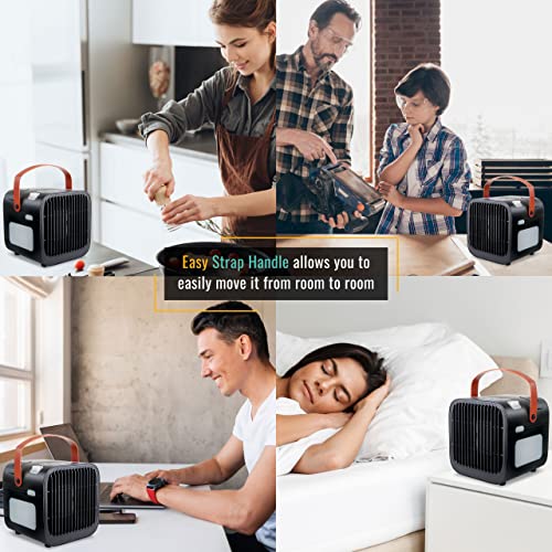 Thermamist Soothing, Warm & Cozy Energy-Saving Space Heater / Powerful Heater & Humidifier / Includes Auto-Shutoff Timer / With Color-Changing Led Light & Nightlight #TOP4