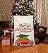 Jolly Jon Large Christmas Bags Santa Sacks ~ Eco Friendly Reusable Cotton Designs - XL 27 x 19 Gift Bag Sack Storage Size - Red Car with Tree Santa Sack - Drawstring Closure