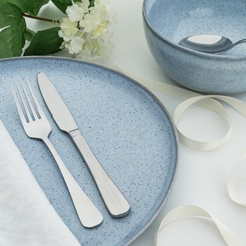 Miniatura 3 de Grunwerg Baguette Cucharas De Postre, Acero Inoxidable 18 0, Juego De 12
