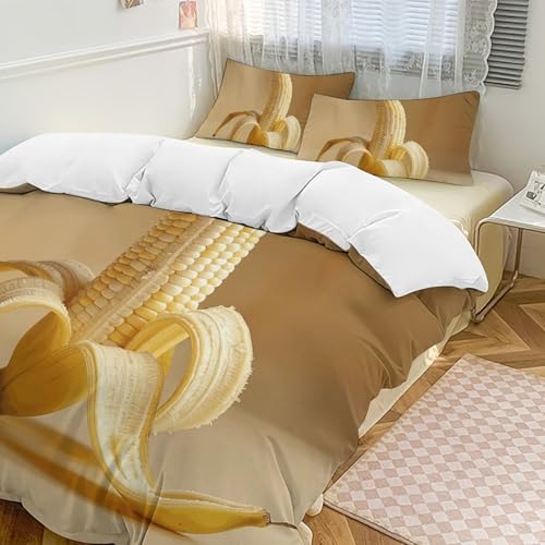 Parure de lit de qualité supérieure en microfibre douce, parure de lit double 3 pcs