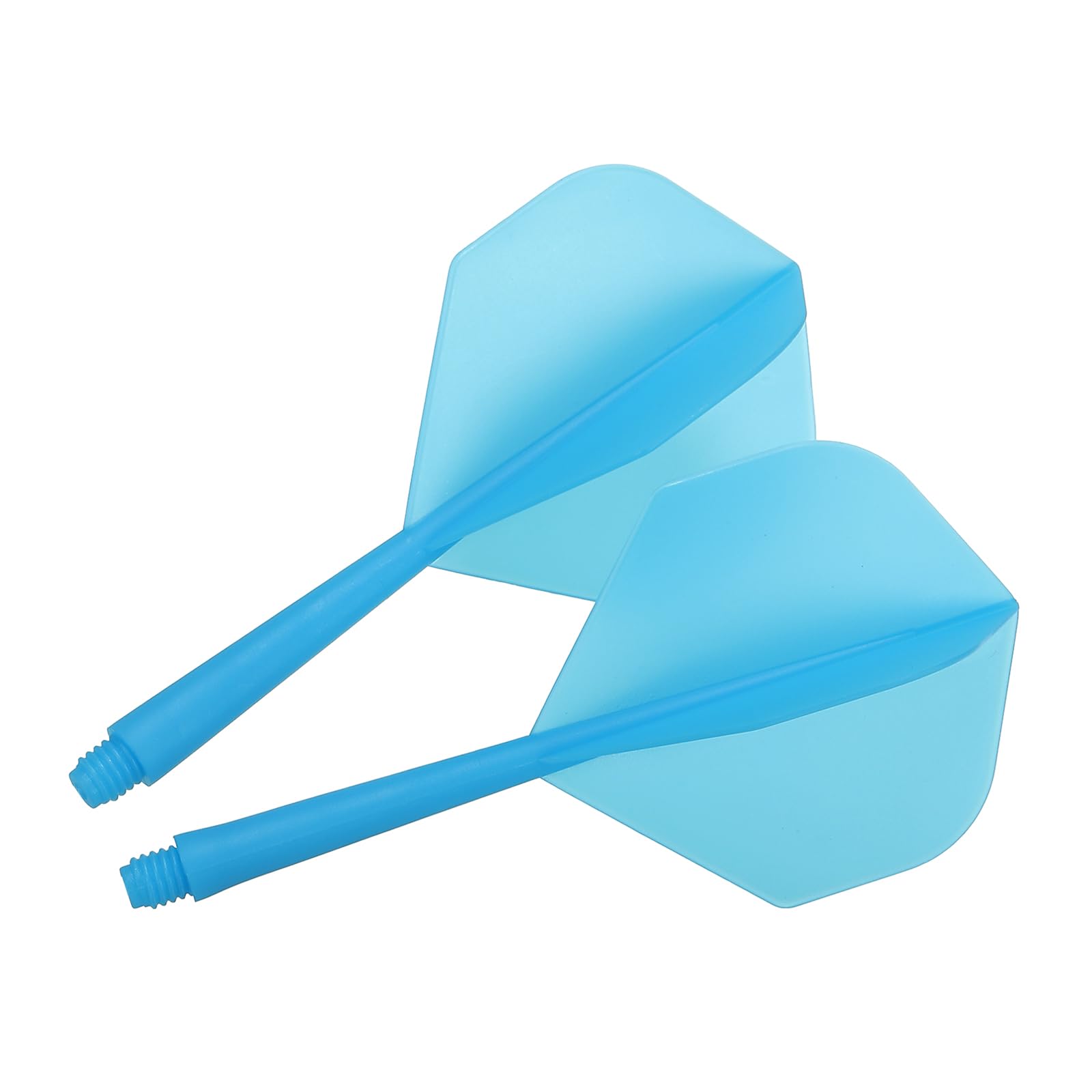 PATIKIL Integrated Dart Shaft and Flights, 9 Pack 2BA Lightweight Plastic Dart Flight Accessory Standard Shape, Blue - Image 4