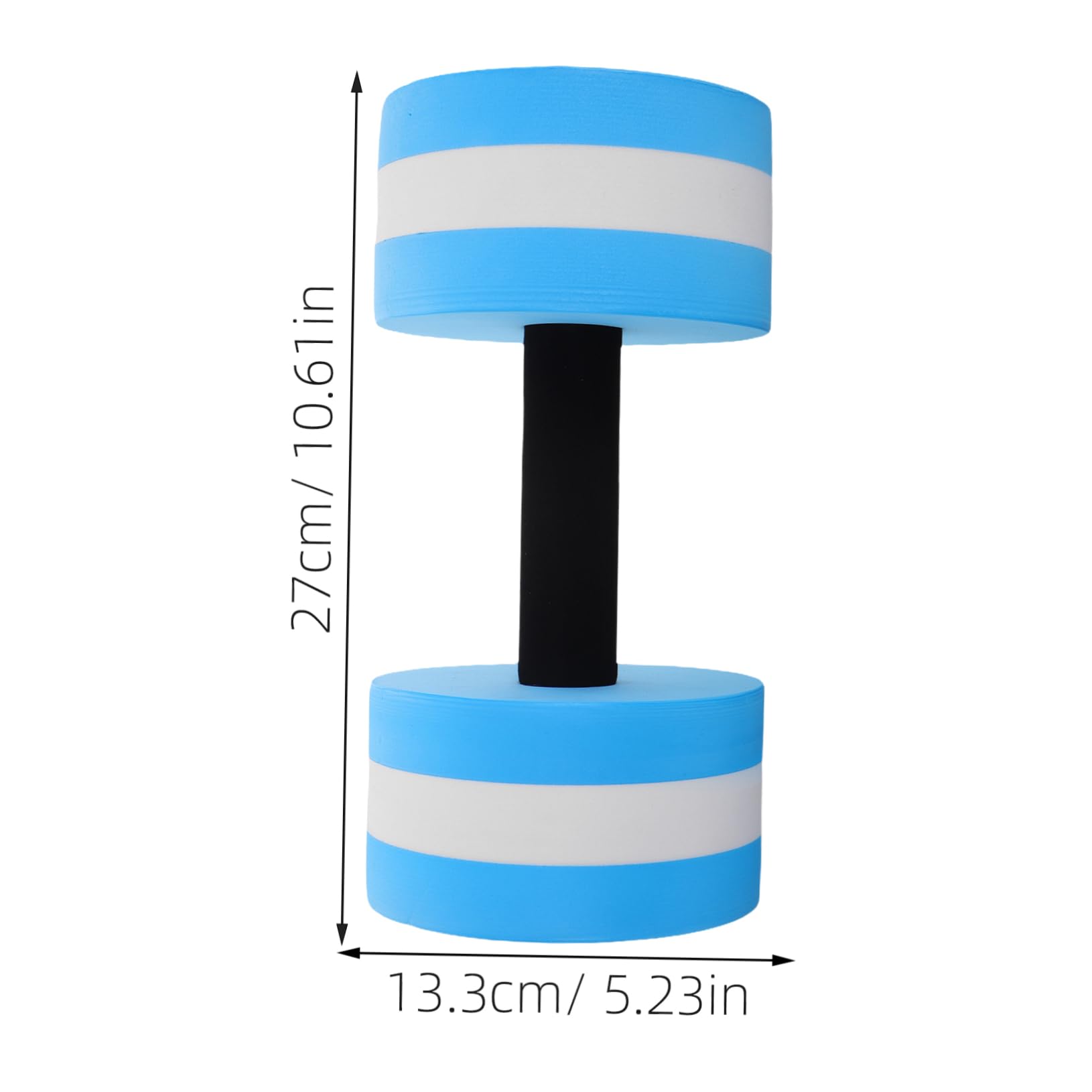 BESPORTBLE Pool Exercise Dumbbells Water Aerobics Weights Set Lightweight Resistance Training Gear for All Ages