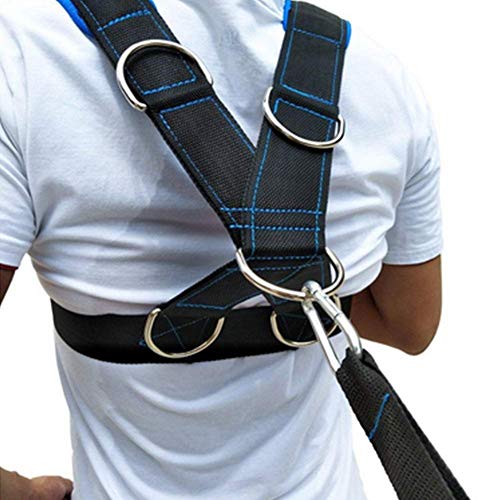 Resistance Harness Band, Speed Strength Training Sled Shoulder Harness Resistance Band Belt Sports Equipment - Image 2