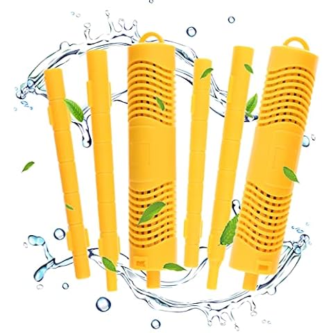 in-Filter Mineral Stick, TEENGSE 2PCS Spa Filter Mineral Sticks for Hot Tub, Yellow Mineral Sanitizer for Swimming Pool, Purifying Water and Protecting Health Cover
