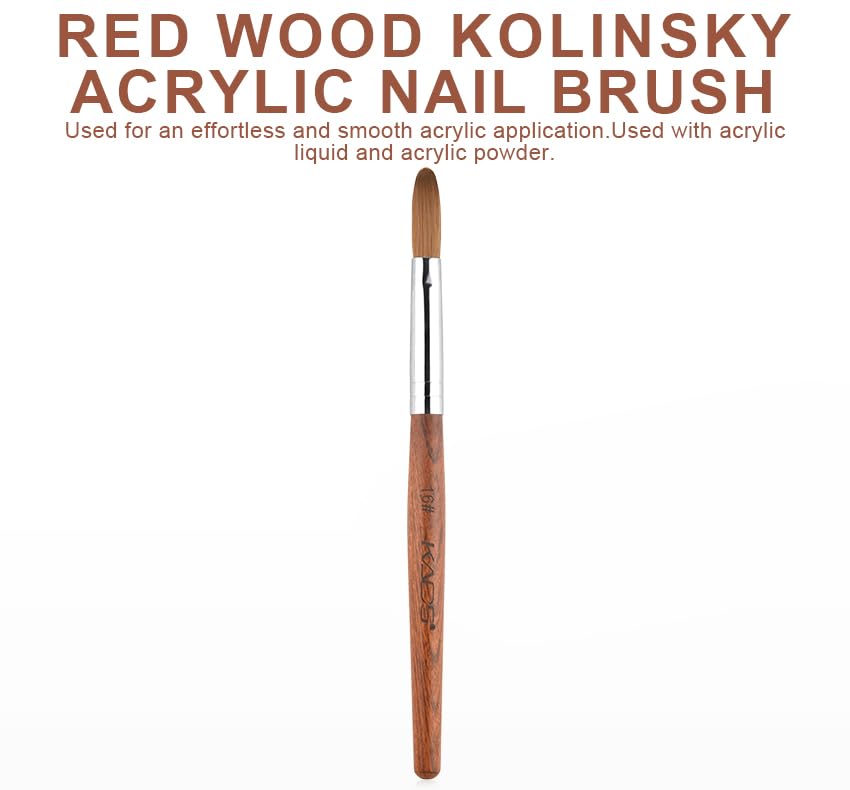 KADS Kolinsky Acrylic Nail Brush