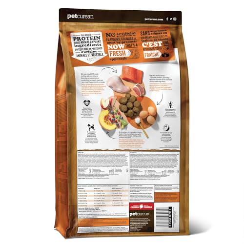 Image of Now Fresh Senior Dry Dog Food, Turkey, Salmon & Duck, 3.5 lb | Grain-Free and Chicken-Free Kibble for Small Dogs with Real, Fresh Meat, Supports Digestive Health & Weight Management