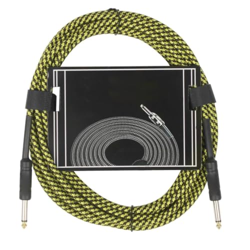Cable de audio para guitarra contra interferencias con 6 metros 2