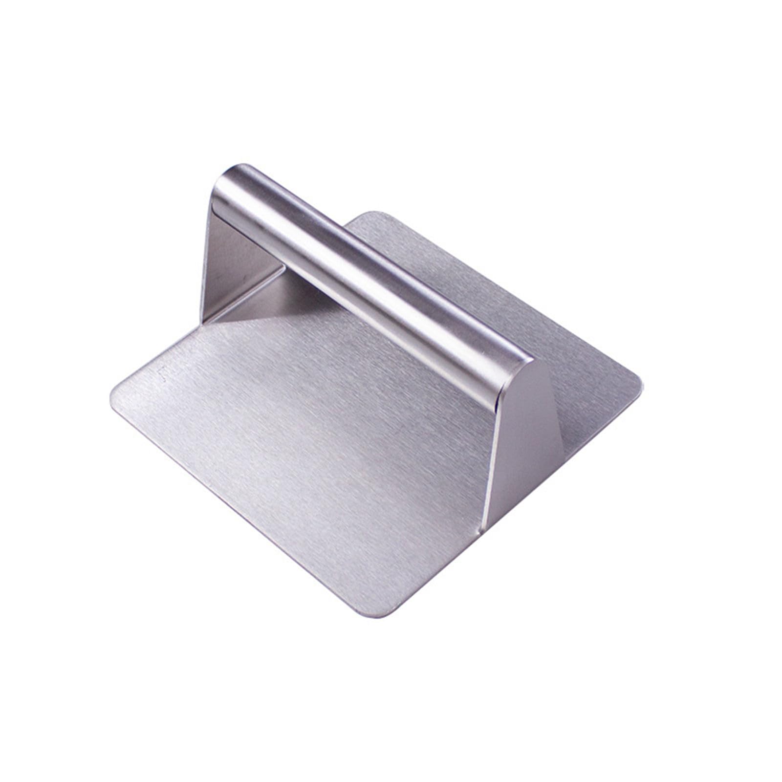 MALSSE Hamburger Press Stainless Steel Non-Stick Meat Beef Grill Burger Press Maker Hamburger Maker Party Kitchen Supplies Burger Smasher