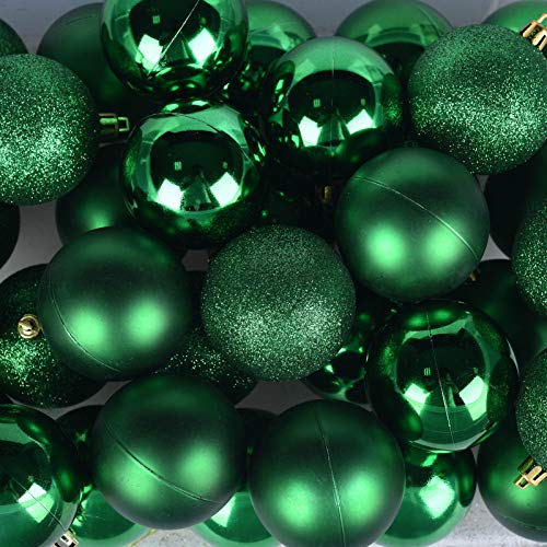30Ct St.patricks Day Ball Ornaments, 2.36" Shatterproof Christmas Tree Decorations, Perfect Hanging Ball For Indoor/Outdoor Holiday Wedding Party Decor (Green) #TOP3