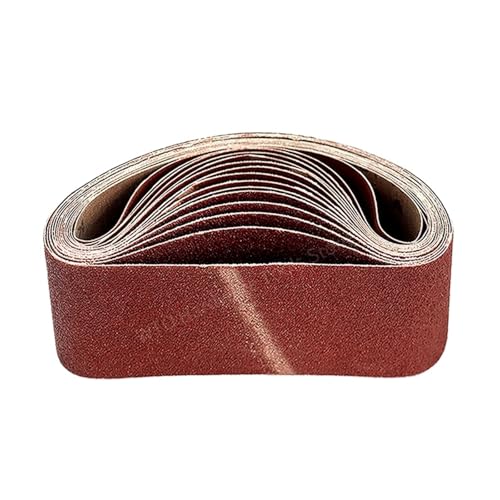 Bandes abrasives 533 75mm contre l'usure prématurée, papier de verre grain 100 résistant