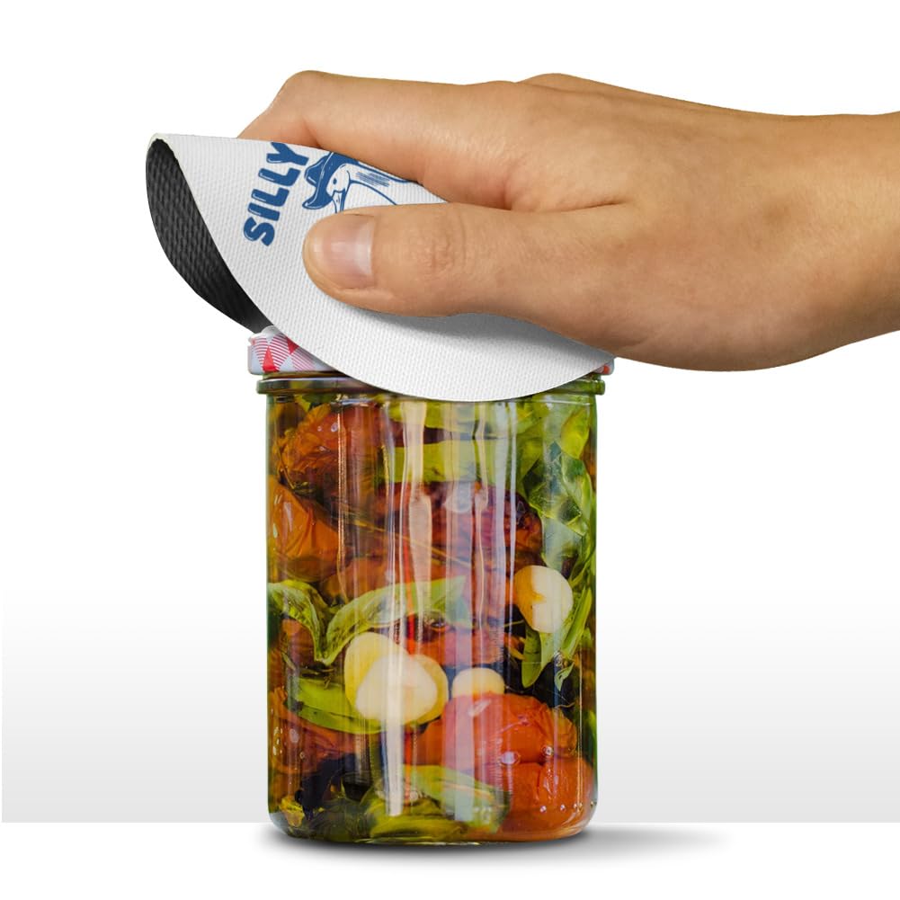 Graphics & More Silly Goose on the Loose Round Rubber Non-Slip Jar Gripper Lid Opener