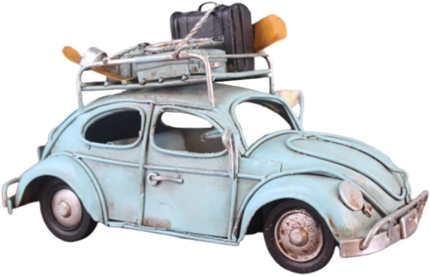 Garneck Classic Beetle Bug diecast volkwagen beetle toy beetle car model pull back action car Vintage Diecast Metal