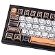 Sunzit PBT Keycaps, 150 Tasten Manga Style Theme Custom Tastenkappen Cherry Profile Dye Sub Keycap Set Cool Keycaps für MX Switches ISO/ANSI UK Layout Mechanische Tastatur