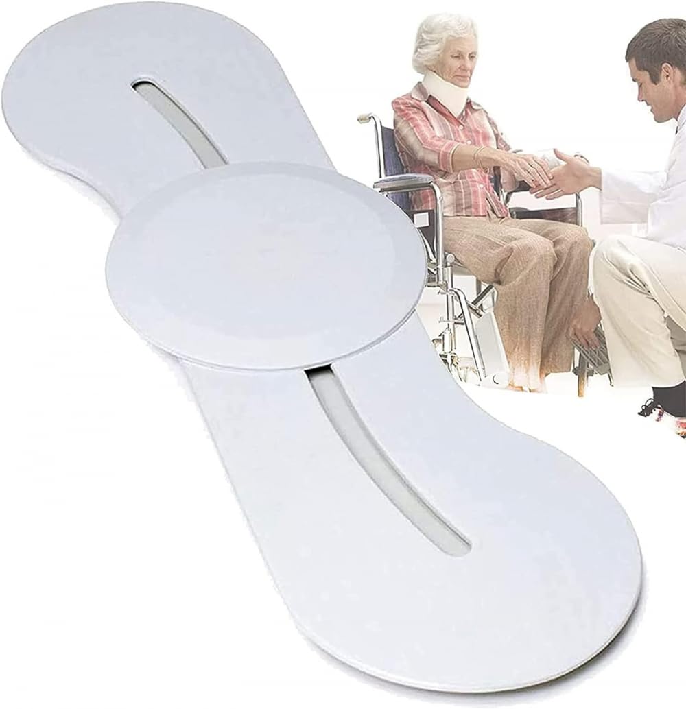 Tabla de transferencia, dispositivo de asistencia deslizante para pacientes para transferir tablas de silla de ruedas a cama, inodoro, bañera, coche, tablero deslizante con asa