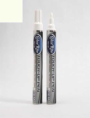 Pen Pintura de retoque automotriz para Jeep Grand Cherokee - Stone White Clearcoat PW1/SW1 - Color+Paquete de capa transparente