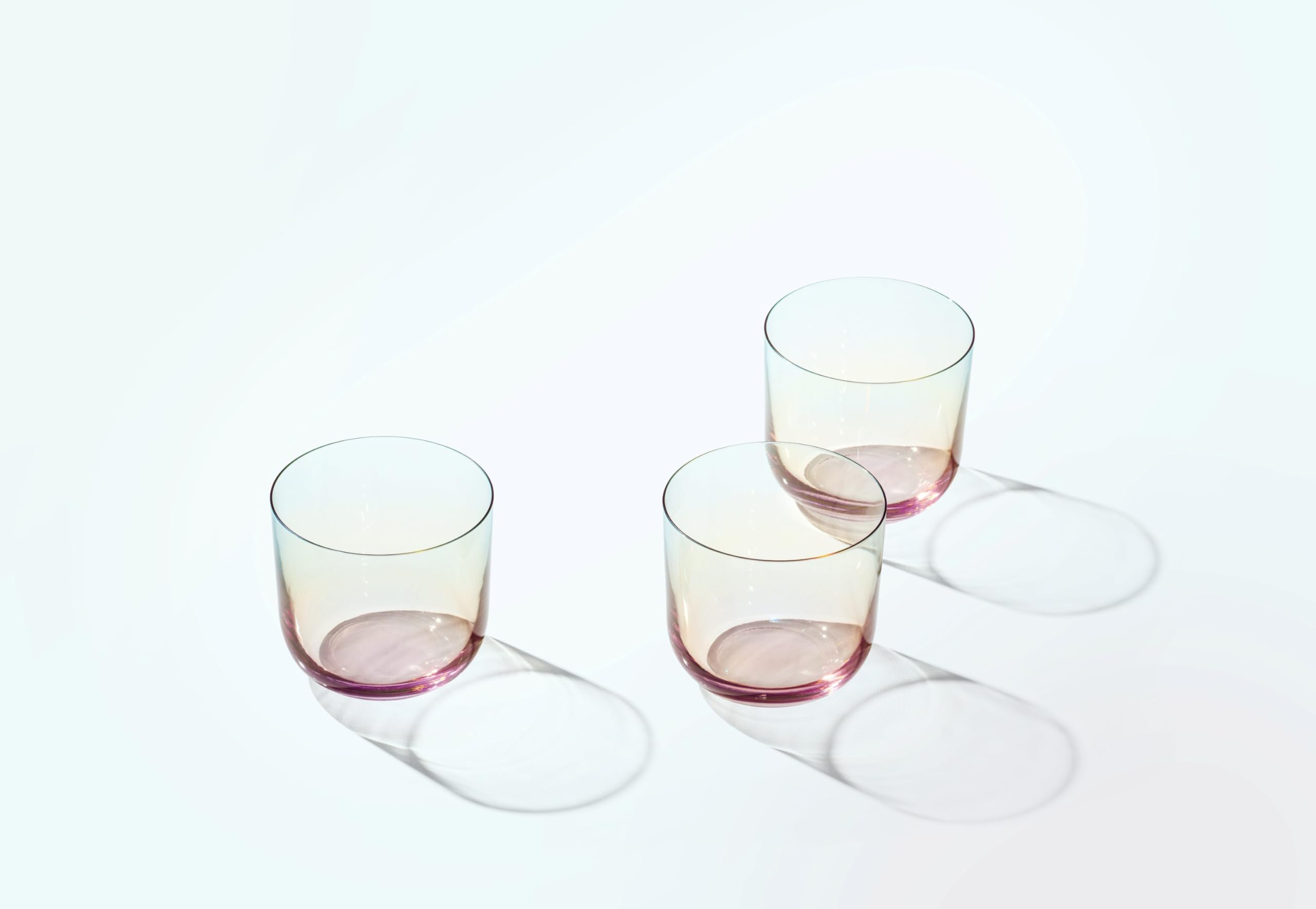 like. by Villeroy & Boch – Like Ice Verre À Eau, Ensemble De 2 Pièces, Verre Coloré Bleu Glacé, Contenance 280 Ml : like. by Villeroy & Boch