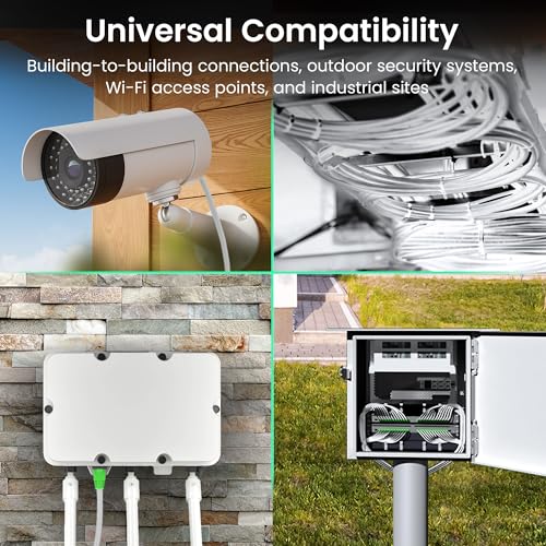 Câble Ethernet d'extérieur Cat6 pour résoudre les pannes de Wi-Fi