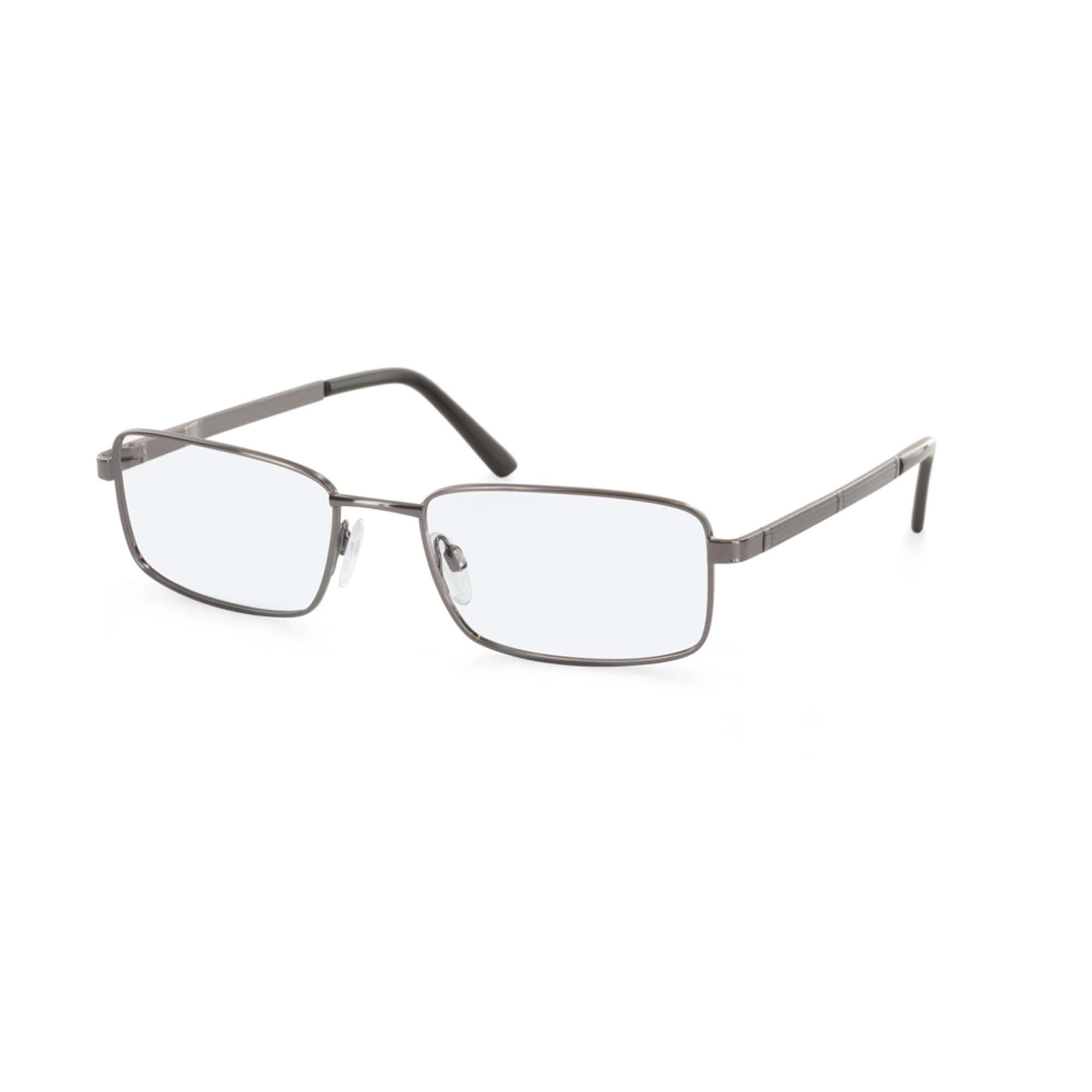 Hero Rama okularów HRO-4248-C1-49 dla mężczyzn, kwadratowa, metalowa z etui