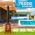 Outdoor Patio Heaters, 75,000 BTU Wood Pellet Outdoor Patio Heater with Glass Window, Pellet Heaters for Outdoor Use, Home, Gardens & Commercial