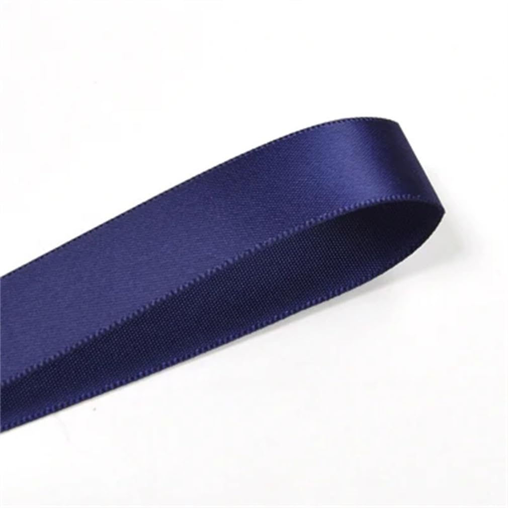 Ruban de satin simple face pour emballage cadeau, fête, mariage, décoration faite à la main, fleurs artisanales