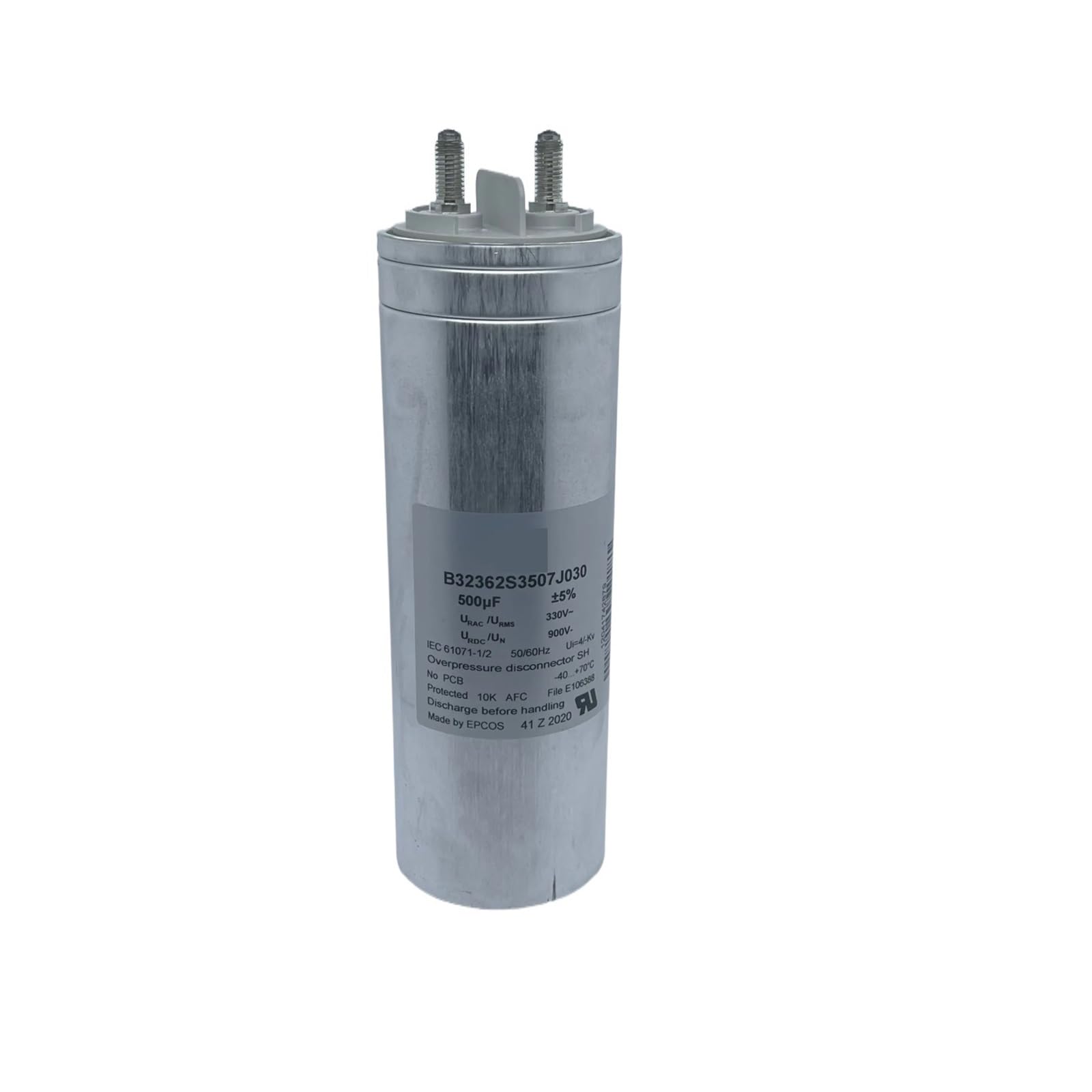 BALYDLUL B32362S3507J030 500UF 330VAC 900V AC Filter Power Film Capacitors 1pcs