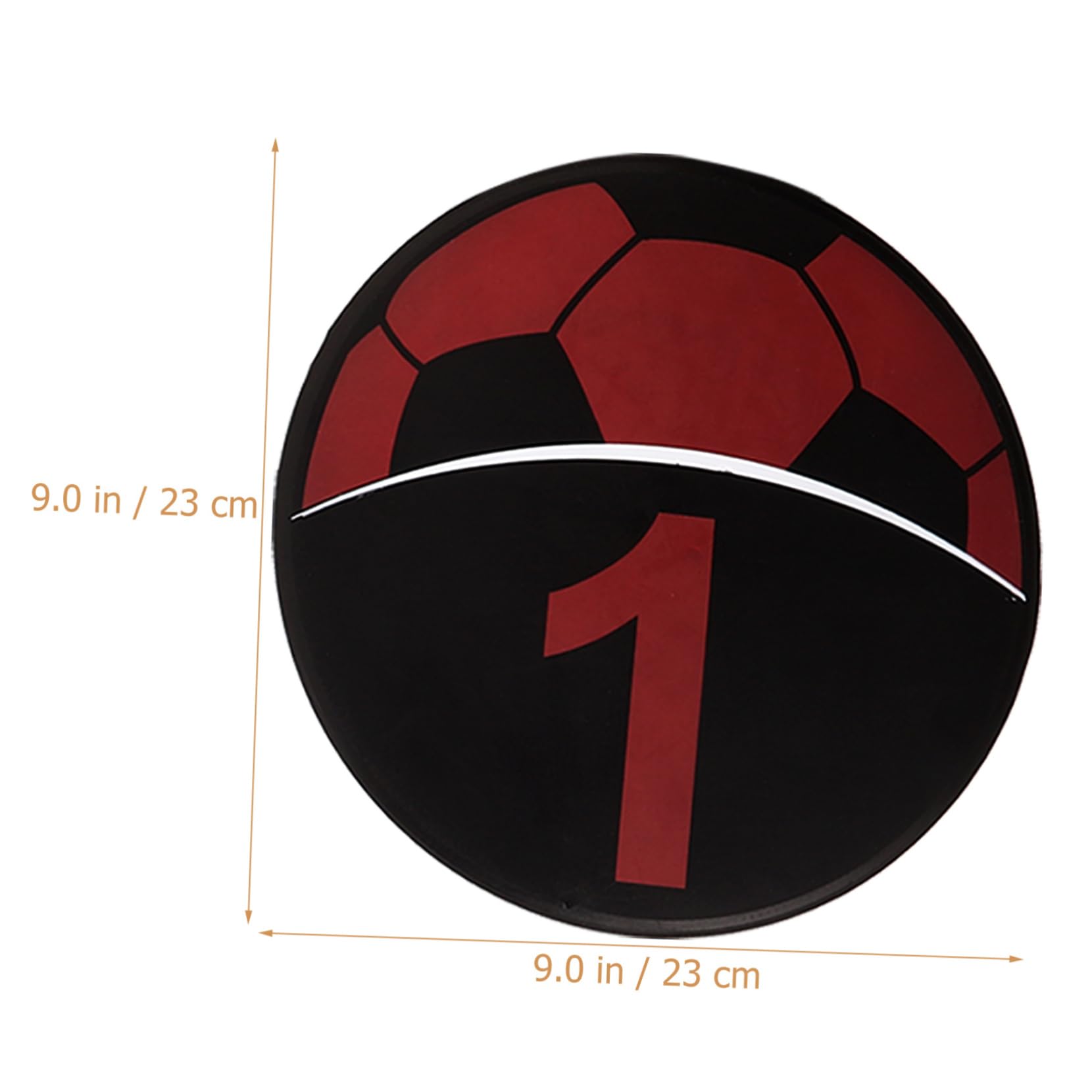 balacoo 5Pcs Soccer Training Markers Multi Function Agility Sign Disc for Football Basketball and Gym Drills Durable Spot Markers with Bright Colors for Sports Training